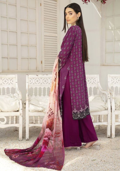 Viscose embroidery suit with zari viscose embroidered dupatta