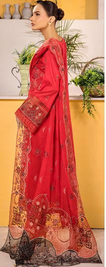 AALAYA PREMIUM V/04 04 Premium Lawn Embroidery Suit With Fancy embroidery Dupatta
