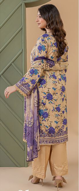 DASTAK PALWASHA V/36 05 Exclusive Digital Embroidery Viscose Shirt with Special Digital Printed Crinkle Dupatta