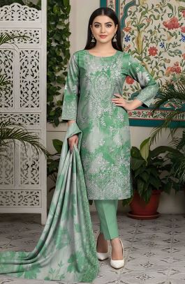 JHOOM AALAYA V/03 06 Viscose Embroidery Suit with Chiffon Dupatta