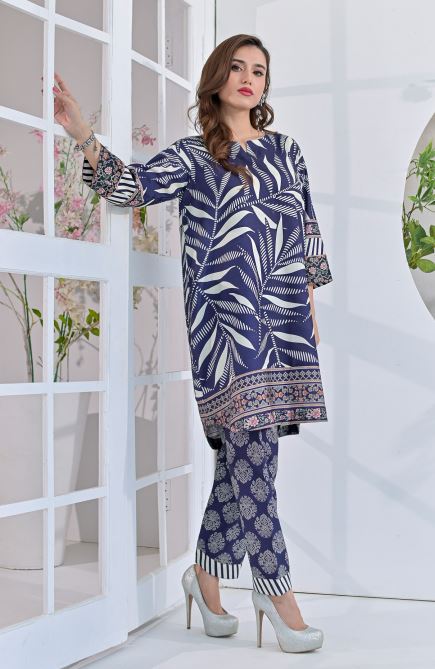 Printed Raw Silk Collection 2pc & Pishwas