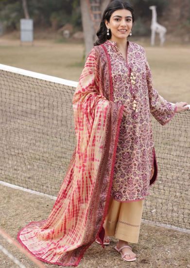 AJUBJ-21 Lawn Print Suit Collection