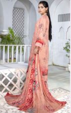 NOIR BIN RASHID ART-06 DIGITAL VISCOSE Embroidery Suit with Embroidery Dupatta