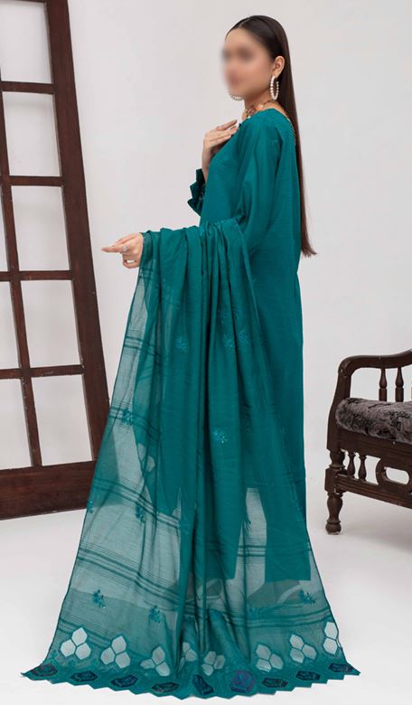 RANG REZA FATIMAS V/1838 05 Lawn Embroidery Suit With Koil Embroidery Dupatta