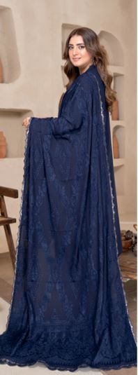 AAINA BR 06 Supreme Zari WOOL Suit with Jacquard Wooly Shawl