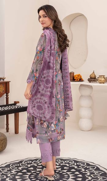 FESTIVE AALAYA V/2 07 Lawn Embroidery suit with embroidery Dupatta