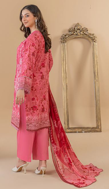 DASTAK PALWASHA V/36 07 Exclusive Digital Embroidery Viscose Shirt with Special Digital Printed Crinkle Dupatta