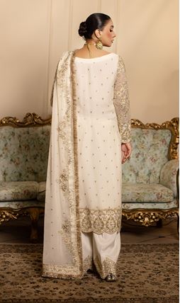 Luxury Formal Unstitched Collection with Handwork