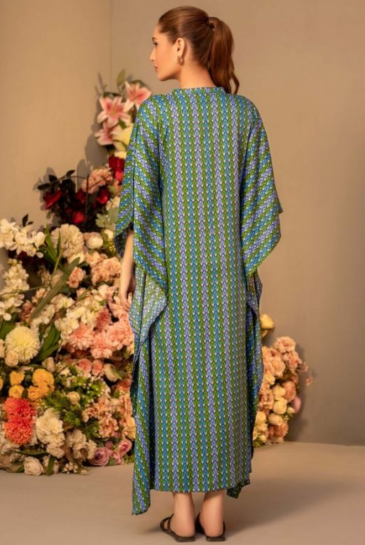U3109 GREEN Limelight Winter Linen Textured Shirt