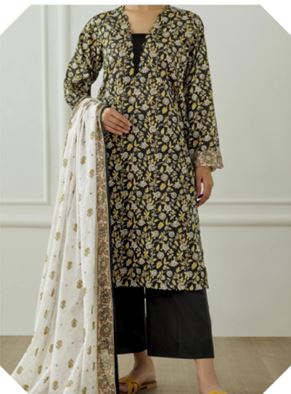 ORIENT OTL-24-017 Print Lawn Suit 3 piece