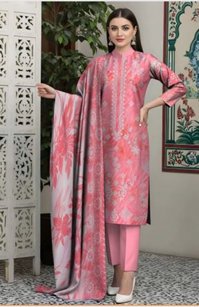 JHOOM AALAYA V/03 08 Viscose Embroidery Suit with Chiffon Dupatta