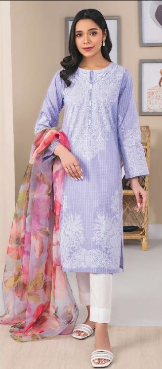 Limelight Summer Unstitched Printed Lawn 2Pc Suit