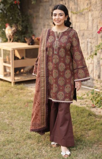 AJUBJ-23 Lawn Print Suit Collection