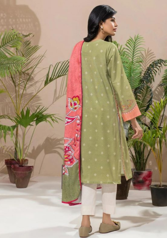 Limelight Winter Unstitched Printed Khaddar Suit 2PC