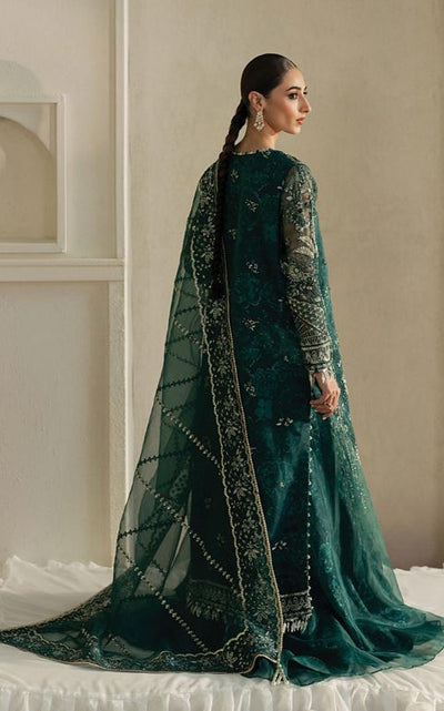 PAHLI NAZAR AYZEL MEHEKTI AZW-25-V1-08 EMBROIDERED ORGANZA SUIT WITH EMBROIDERED ORGANZA DUPATTA
