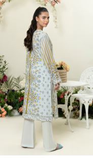 IRFAA SAFA NOOR SN 08 Lawn Embroidery Shirt With plain trouser