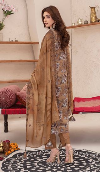FESTIVE AALAYA V/2 08 Lawn Embroidery suit with embroidery Dupatta