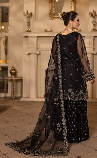 Luxury Formal Unstitched Collection with Handwork