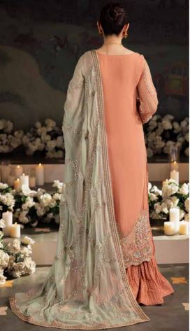 Embellished and embroidered luxury chiffon collection