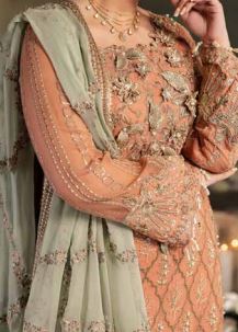 Embellished and embroidered luxury chiffon collection