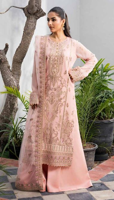 FREESIA M&M CAMILLA FW-40042 Luxury Chiffon Embroidery Suit With Fancy Dupatta