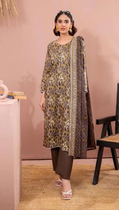 ZESH 22 Lawn Print suit 3 piece