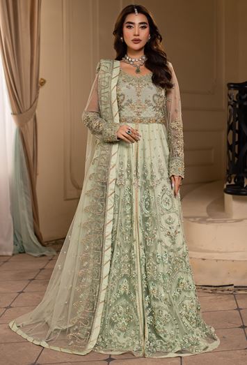 Luxury Formal Unstitched Collection with Handwork