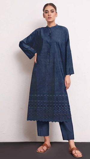 RAMLI AALAYA 01 Luxury chikankari 2 piece suit