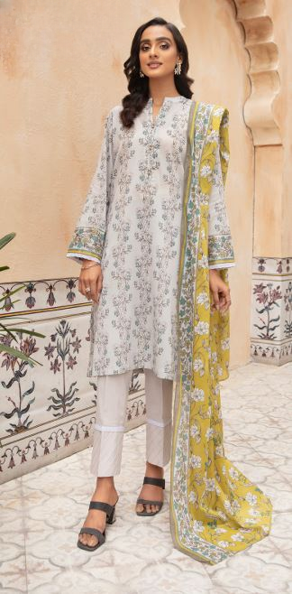 NISHAT 42201275-R Print lawn suit 3 piece