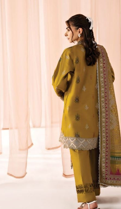 Lawn embroidery suit with fancy embroidery dupatta