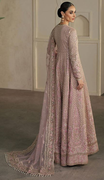 PAHLI NAZAR AYZEL SAVERA AZW-25-V1-10 EMBROIDERED  NET SUIT WITH EMBROIDERED  NET DUPATTA