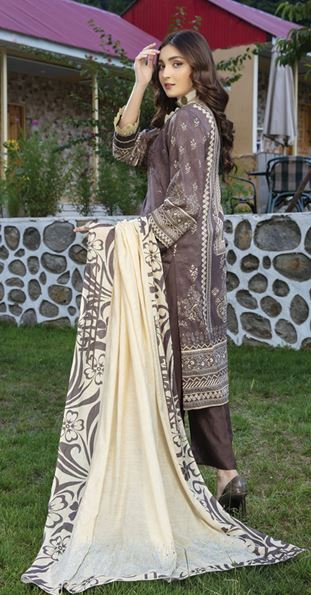 Viscose Embroidery Suit With Fancy Swarovski Dupatta