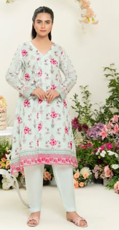 IRFAA SAFA NOOR SN 13 Lawn Embroidery Shirt With plain trouser