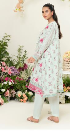 IRFAA SAFA NOOR SN 13 Lawn Embroidery Shirt With plain trouser