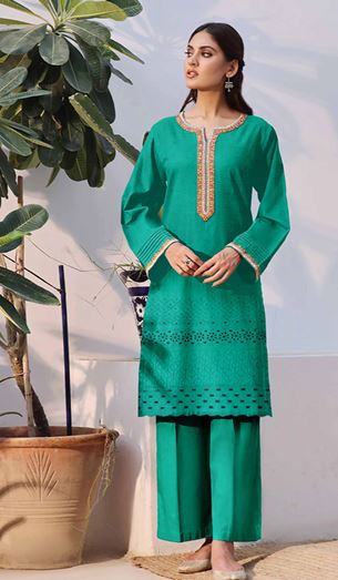 RAMLI AALAYA 02 Luxury chikankari 2 piece suit