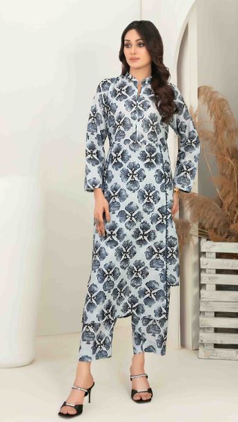 LEA TAWAKKAL 1322 Allover print Suit 2 piece