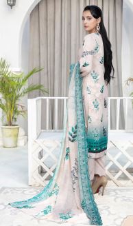 NOIR BIN RASHID ART-03 DIGITAL VISCOSE Embroidery Suit with Embroidery Dupatta