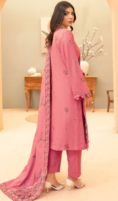 Heavy embroidery Pashmina suit with fancy patch Pashmina Embroidery Shawl