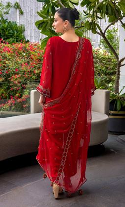 LUMINARA MANAHIL LAKHANI AMORE 01 Unstitched Luxury Embroidered Chiffon Collection