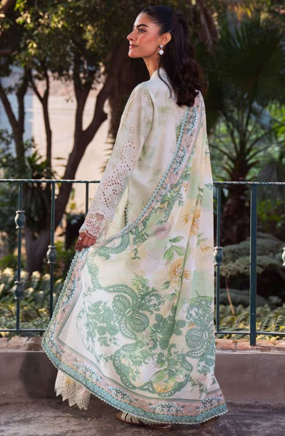 MEADOW MIST NEESHAY EMBROIDERED DIGITAL PRINTED LAWN WITH DIGITAL PRINTED DUPATTA 3PC