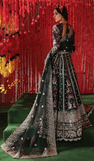 SHAHNAI AFROZEH SHONGLAM AFS-25-01 UNSTITCHED ORGANZA EMBROIDERED SUIT WITH  ORGANZA DIGITAL PRINTED EMBROIDERED DUPATTA