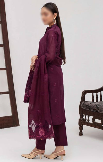 RANG REZA FATIMAS V/1838 03 Lawn Embroidery Suit With Koil Embroidery Dupatta