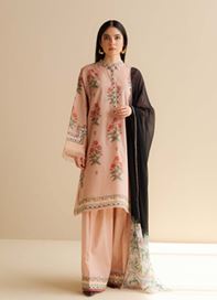 COCO ZS RAYA-02A Luxury Lawn Print Suit With Fancy Dupatta