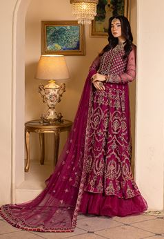 Luxury Formal Unstitched Collection with Handwork