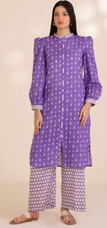 WUC25X20010 Digital Printed Cotton Suit 2pc