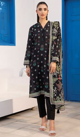 LAKHANY LG-MM-0372 Lawn Print Suit 3 Piece