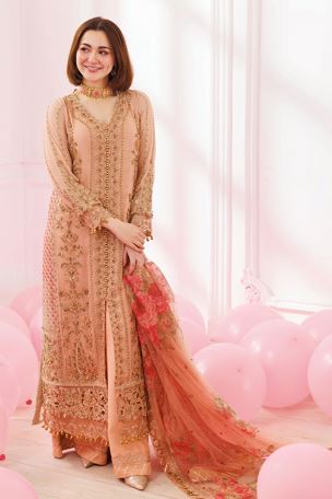 CHARIZMA DJ5-02 Premium Embroidered & Hand work Formal Chiffon Collection with Embroidered Dupatta