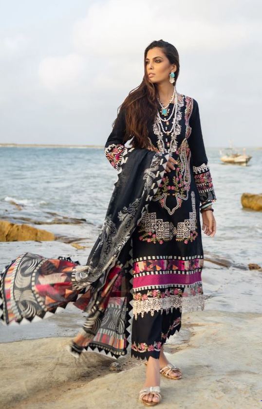 ELAF Embroidered Lawn Unstitched Signature Collection 2023