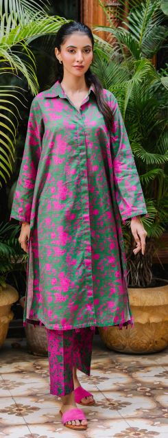 20258 Digital Printed Khaddar 2pc