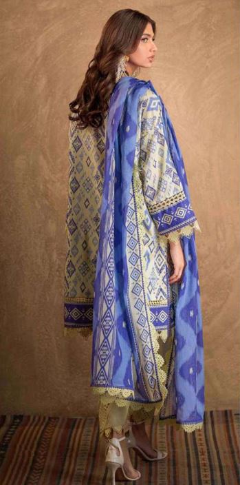 SATRANGI TRIBAL WSS25P3030 Print Lawn suit 3 piece